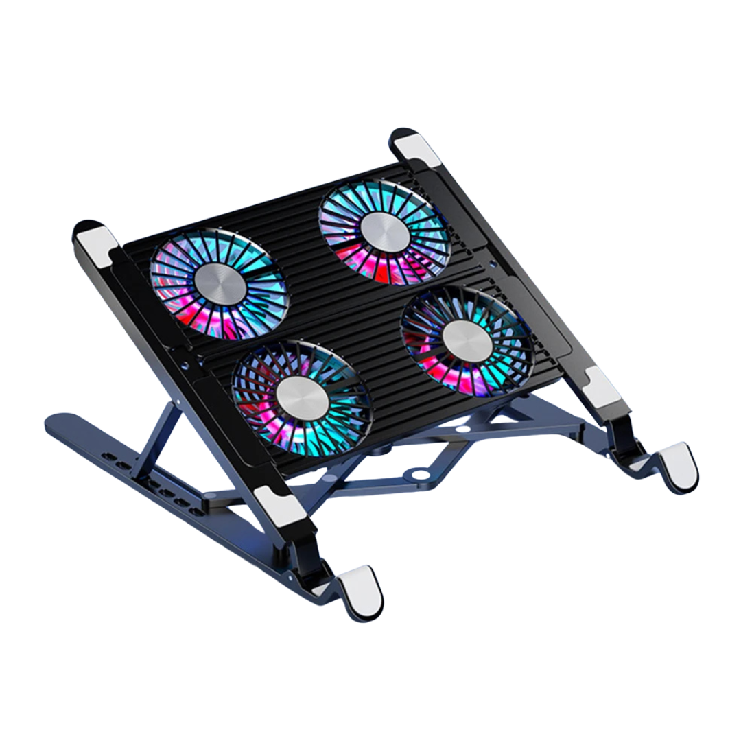 Foldable Laptop Cooling Pad with Fans