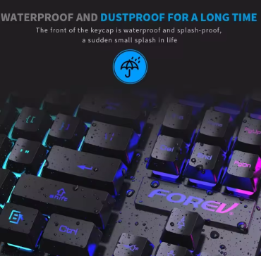 Keyboard & Mouse Set – Wired, Waterproof