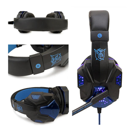 LED Gaming Headset with Microphone