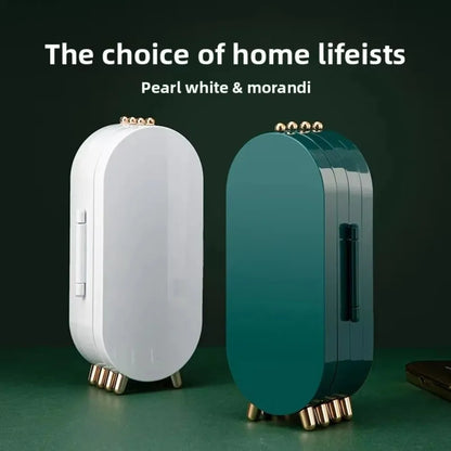 CrystalKeep - Jewelry Storage Case with Mirror