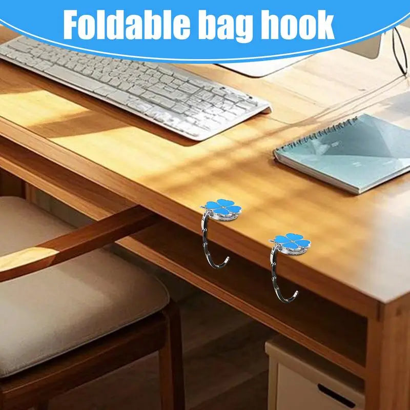 Foldable Purse Hook for Table