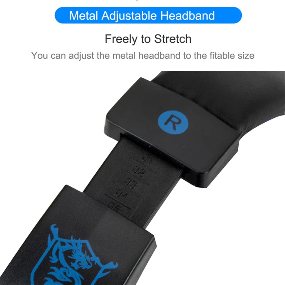 LED Gaming Headset with Microphone