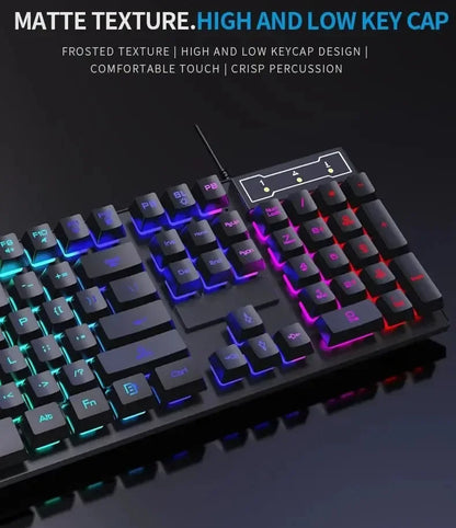Keyboard & Mouse Set – Wired, Waterproof