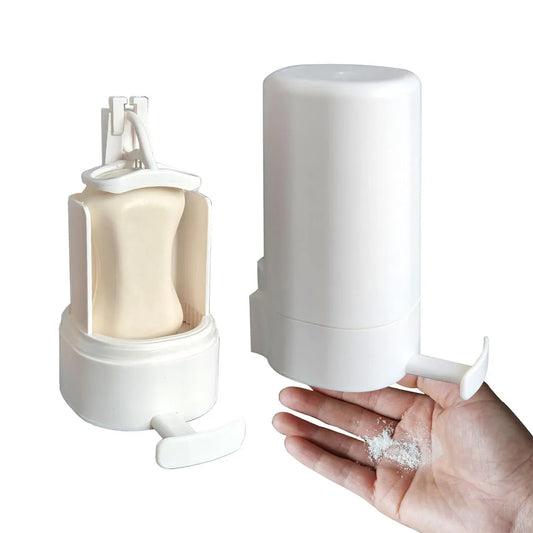 Wall-Mounted Soap Dispenser with Grinder