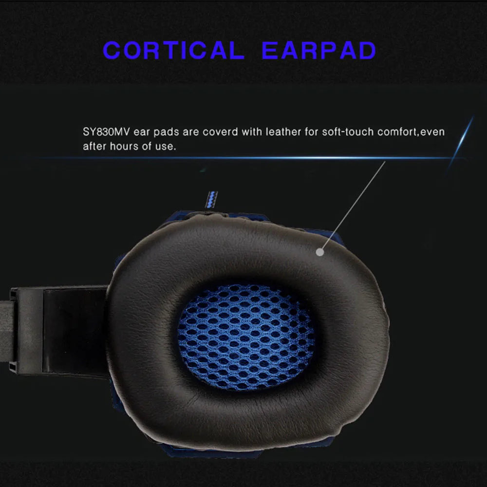 LED Gaming Headset with Microphone