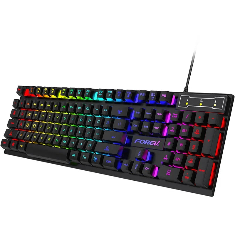 Keyboard & Mouse Set – Wired, Waterproof