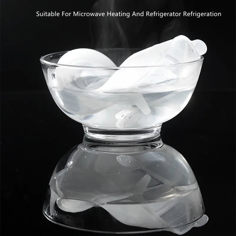 FreshSeal Reusable Silicone Stretch Lids – 6-Piece Set